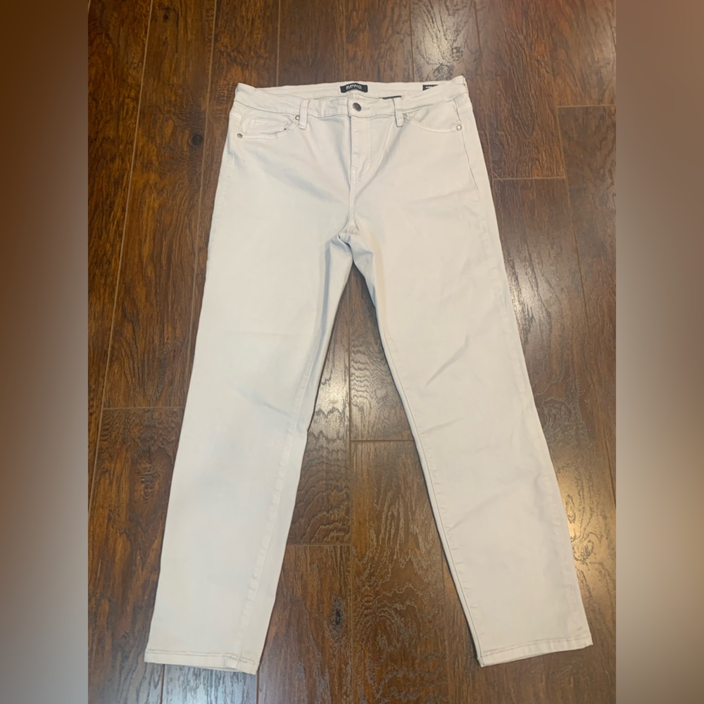 Buffalo David Bitton Gray Jeans Straight-Leg